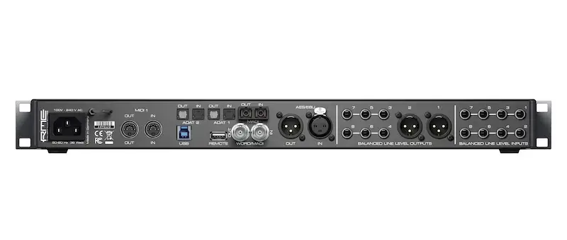 RME Fireface UFX III USB-Audio-Interface 3 rme UFX iii