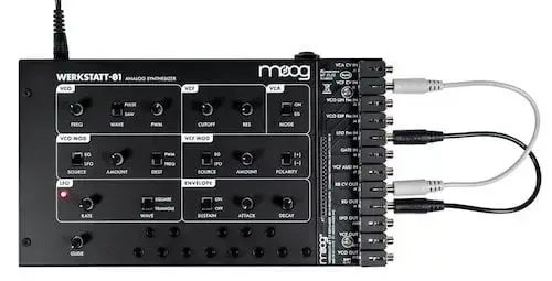Moog Werkstatt-01 & CV-Expander-Kit 2 kann Arbeitsstatus