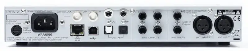Prism Sound Lyra 2 2 Prism Sound Lyra 2 zurück