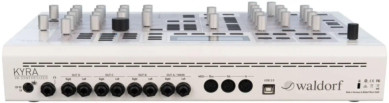 Waldorf-Kyra-Synthesizer 3 Waldorf Kyra Synthesizer zurück