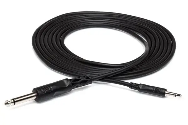 Monokabel 3,5 mm Klinke - 6,35 mm Klinke 0,9 m