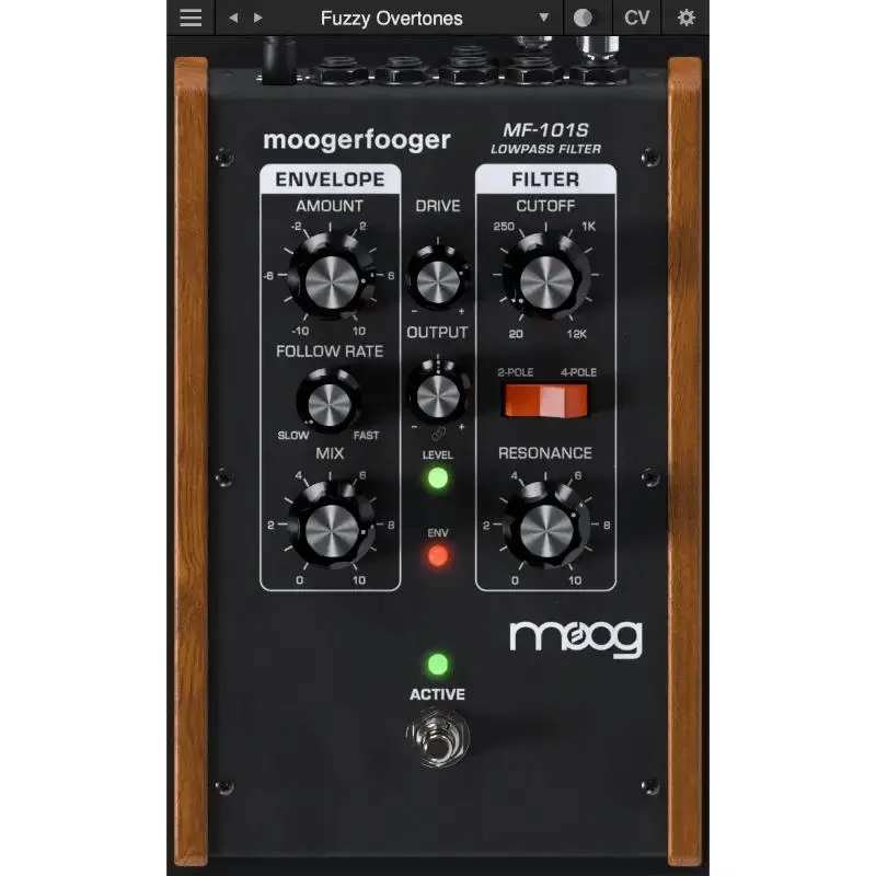 Moog MF-101S Lowpass Filter Plugin