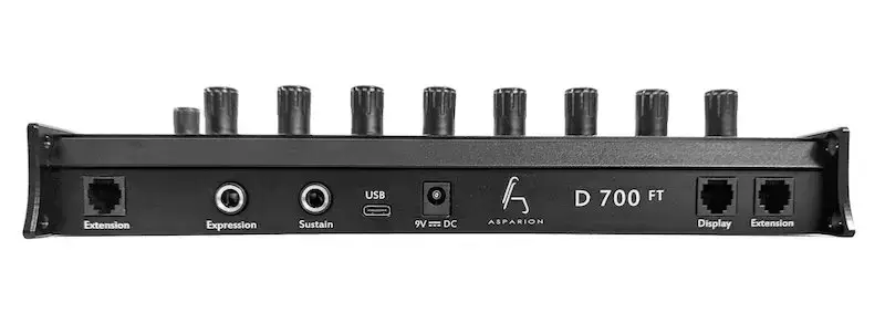 Asparion D700 DAW-Steuerung 2 Asparion D700 DAW & MIDI -controller