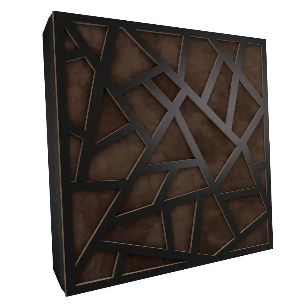 EYE Akustikplatte Artic Fabrik Schwarz MDF 6 Akustik-Paneel-Artic-Schwarz-Braun