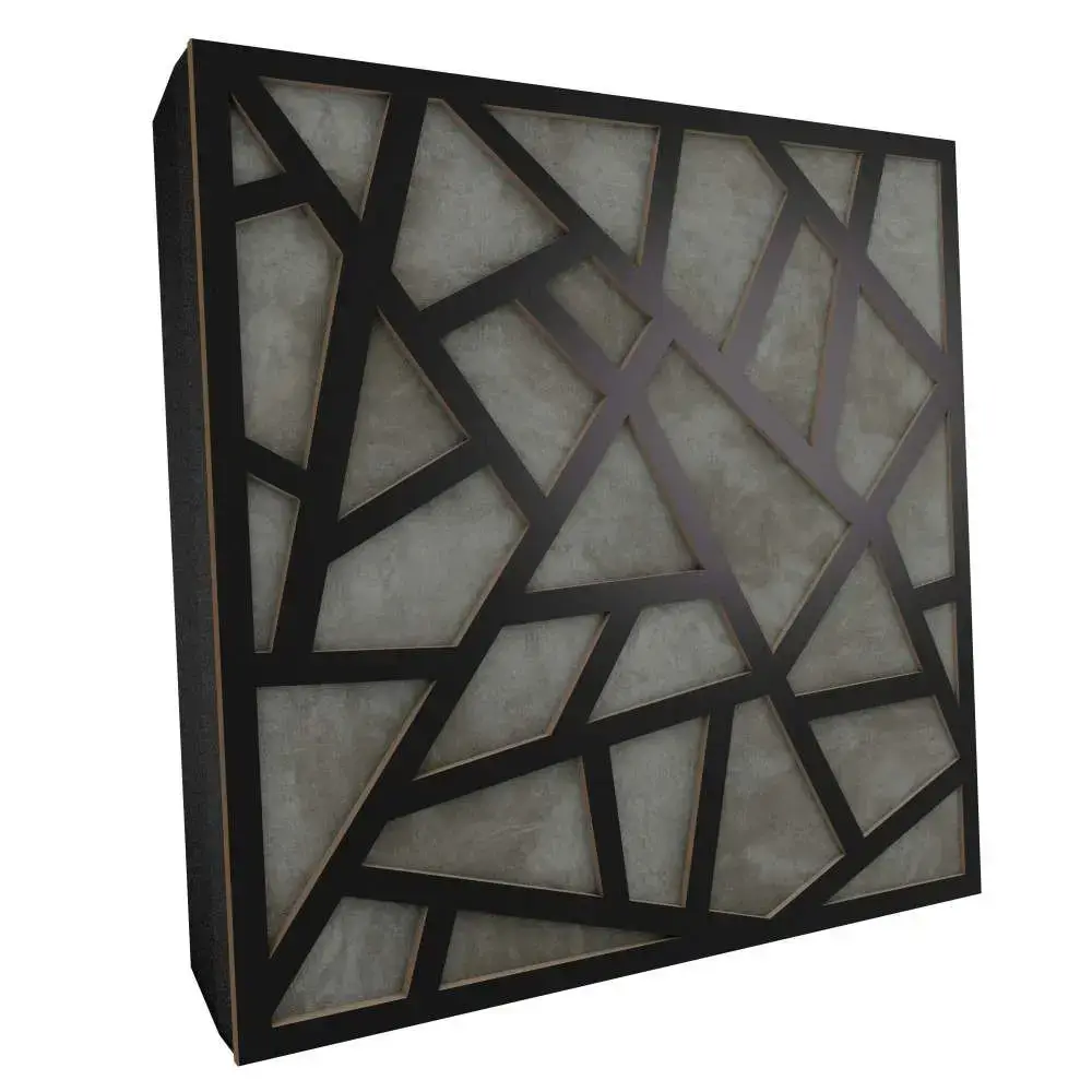 EYE Akustikplatte Artic Fabrik Schwarz MDF 3 Akustik-Paneel-Artic-schwarz-grau-