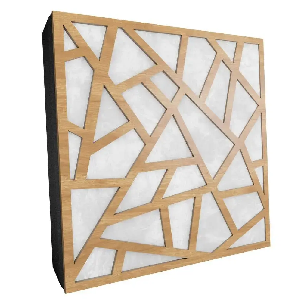 EYE Akustikplatte Artic Fabrik EICHE MDF 11 Akustikplatte Eiche weiß