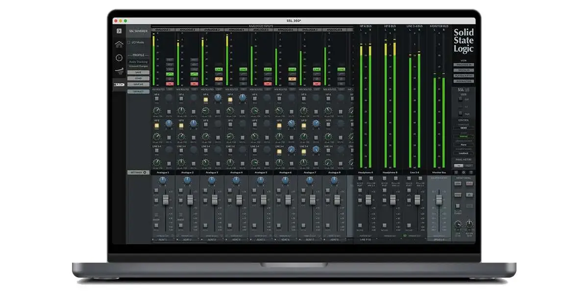 SSL 18 26-in / 28-out, leistungsstarkes USB-Audio-Interface 3 ssl 18 audio interface