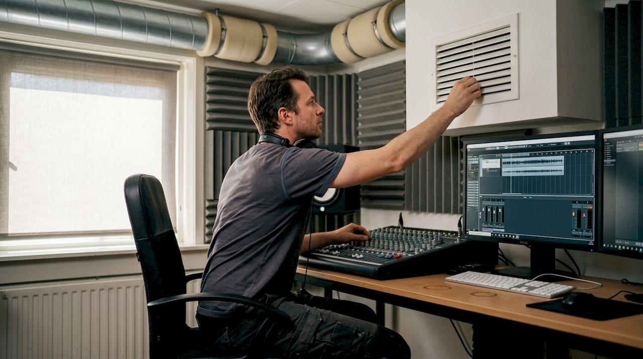 Warum die Belüftung im Studio entscheidend für die Klangqualität ist