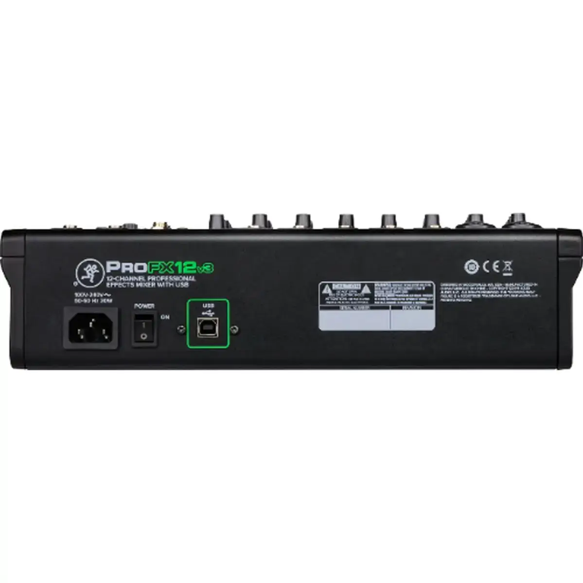 Mackie ProFX12v3+ 2 Professionelles 12-Kanal-Effektmischpult mit USB