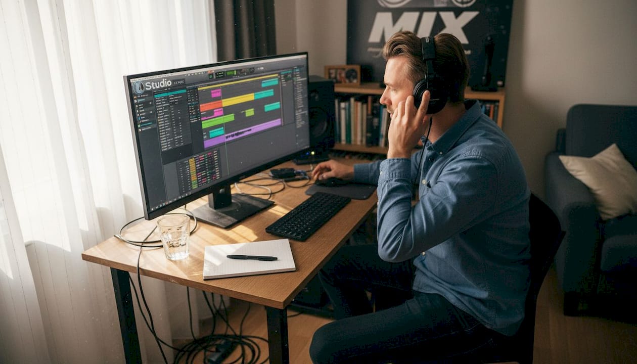 Studiokopfhörer für Ihr Heimstudio: warum Sie es tun sollten