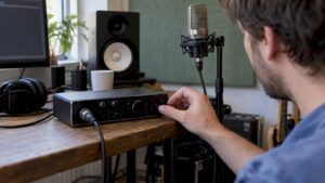 Audio-Interface mit Phantomspeisung